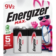 9V2 energizer max bettery