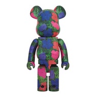 【🐻罕有1000% Be@rbrick】MEDICOM TOY - Be@rbrick Andy Warhol Flowers 1000%