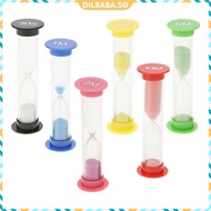 ✥Dilraba✥【In Stock】 6pcs/Set Teeth Brushing Sandglass Timer Time Management 0.5/1/2/3/5/10 Minute De