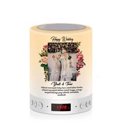 COD speaker alquran speaker murottal alquran led jam & alarm motif masjid biru