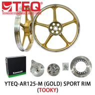 YTEQ AR125 SPORT RIM SET GOLD 140/185-18