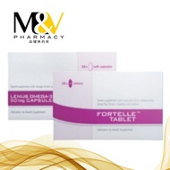 FORTELLE LENUS OMEGA-3 TABS / CAPS 28S TWIN PACK EXP03/2027