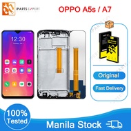 IPARTSEXPERT 6.2" Original LCD For OPPO A5S LCD OPPO A7 LCD Display Touch Screen Digitizer Assembly 
