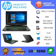 HP NOTEBOOK PAVILLION GAMING 15-dk1141TX (WINDOWS 10 + OHS