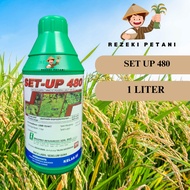 [ORIGINAL] 1L SET-UP 480 GLYPHOSATE 41% RACUN RUMPUT LALANG/RACUN RUMPAI SERUPA ROUNDUP/HERBICIDE/IM