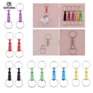 [SONONIA] 2 Pack  Detachable  s Keychain,  Rings Convenient Handy Outdoor  Holder, Multipurpose