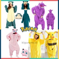 ONESIE POKEMON PAJAMA COSTUME ADULT