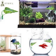 Artificial Aquatic Plant Aquarium Landscaping, Artificial Betta Fish Leaves, Resting Leaves, Egg-lay