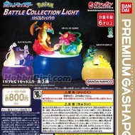 Pokemon 扭蛋 battle collection light 噴火龍 妙娃花 比卡超 路卡利歐  超夢夢 Bandai 寵物小精靈 發光公仔戰鬥收藏