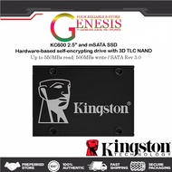 🔱GENESIS🔱 KINGSTON KC600 PERFORMANCE TLC 3D NAND INTERNAL SATA III 2.5” INTERNAL SSD (256GB/512GB/1TB/2TB)