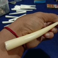 Pipa tulang sapi 10-14cm pipa tulang sapi asli pipa tulang sapi pipa once tulang sapi