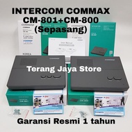 INTERCOM COMMAX CM-801 + CM-800 (2 PCS) INTERCOM COMMAX CM801 + CM800
