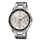 Casio Enticer Men's Stainless Steel Band Watch MTP-1374D-7AV