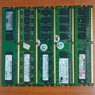 Branded used DESKTOP RAM DDR2 512MB [KINGSTON/HYNIX/ELPIDA/SAMSUNG/PROMOS]