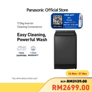 Panasonic Powerful Clean & Convenient Top Load Washing Machine (17.5kg) NA-FD175X3BT