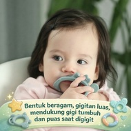 Baby teether baby toy 0-6 months baby teether bpa free silicone newborn teether bracelet baby teethi