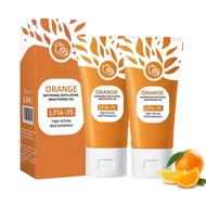 Gel Pengelupasan Oren Asli Lf16-35, Gel Pengelupasan Oren 2 Pek, Gel Pembersih Pengelupasan, Gel Pen