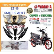 COVERSET YAMAHA EZ115 SMX BLACK BBY-F0000-00-P5 BODY COVER SET 100% HLY ORIGINAL + STICKER HITAM EZ 