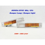 [ READY STOCK ] Honda Civic SH4 EF2 1990 - 1991 Front Bumper Lamp / Bumper Light / Bumper Signal Lamp Light 100% NEW