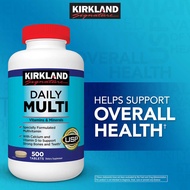 ♞Kirkland Signature Daily Multi Vitamins and Minerals, 500 Tablets