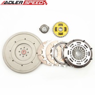 ADLERSPEED Racing & Street Clutch Twin Disc Kit for 06-17 SUBARU IMPREZA WRX EJ255 FA20F