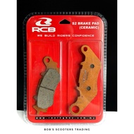 RCB S2 Series Brake Disc Pad for RCB Brake Caliper S2, S3, R1, R55 Series - Ceramic