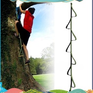Foot Pedal Rock Climbing 7 Rings Four-Step Etrier Rope Ladder Rise Ascending Sling Mountain Deck