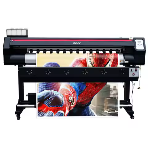 Locor Easyjet 1802 Large Format Eco Solvent Printer 1.8M With Double Xp600 I1600 I3200 Head Sublimat