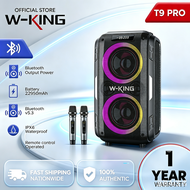 W-KING T9pro 120W Party Speaker With 2 Mic Karaoke Wireless Bluetooth Speakers
