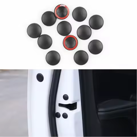 12Pcs Car Door Lock Screw Protector Cover for Jaguar XF XFL XE XJ XJL F-Pace F Pace Fpace X761 XJ6 X