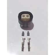 2 Pin Thermoswitch Socket for Lancer '93-'02 CB Itlog 4G13 4G15A CK Pizza 4G13A 4G15 Mitsubishi