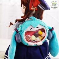 Ready Stock Gift 👘 BEMOE B Station Cute Box bilibili bilibili Hatsune Miku Plush Pendant Coin Purse 