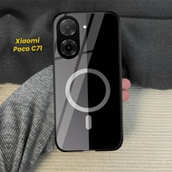 HP Redmi Glossy Glass Softcase poco C71 - Kesing Redmihp poco C71 - Redmi Casing poco C71 - GC 243