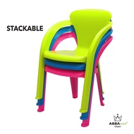 Abbaware Kids Chair/ Kids Plastic Chair/ Study Chair/ Children Chair/ Kerusi Kanak Kanak / Kindergarten chair