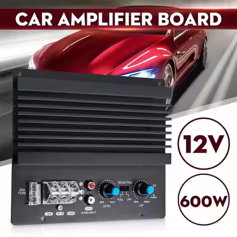 MAX600W Mono Car Audio, Subwoofer Driver, Power Amplifier, Audio Module, Car Amplifier, Mono Power A