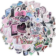 [Large stickers]60PCS Pink Kawaii Y2K Domi Girls Stickers Cute Anime Aesthetic Decals Phone Suitcase Laptop Stationery Car Wall Toy Sticker