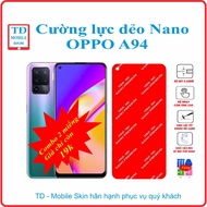Toughened flexible phone screen protector for OPPO A94