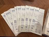 raze 4層光觸媒抗菌口罩 9片 散裝