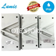 LUMIC WHT TPN 3POLE IP66 WEATHER PROOF ISOLATOR WITH BOX (20A / 35A / 63A)