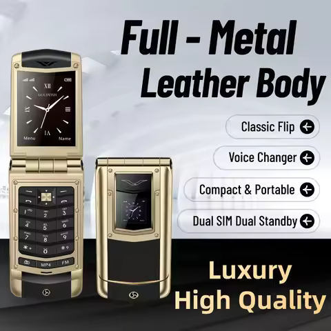 Mafam Retro Flip Phone Classic Button Cell Phone Dual Screen Vintage Keypad Mobile Phone Simple Dumb