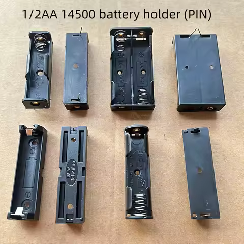 AA Battery Box AA Battery Holder With Pins PCB Pin Type Battery Holder Can Be Soldered Suitable For 