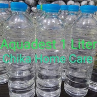 Aquades - Aquadest - Air Suling 1 liter (1000 ml)