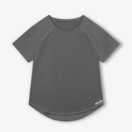 KALENJI Women's Quick Dry Cool Running T-shirt RUN DRY+ - Grey