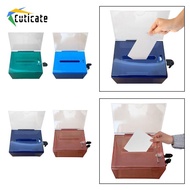 [Cuticate] Acrylic Donation Box with Lock, Storage Container, Lottery Ticket Box, Ballot Box for Ele