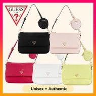 GUESS Nylon Guess Triangle Logo Shoulder Bag (2023New)