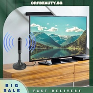 [orfbeauty.sg] Portable TV Antenna 300cm Coax Cable HDTV Antenna DVB-T DVB-T2 DAB Plug and Play