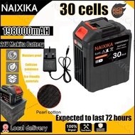 NAIXIKA 198000mah 30cells 21V lithium battery Rechargeable battery Makita Batteries for Power Tools