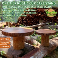 KAYU Sangkayu Cake Stand Wooden Cake Stand Wood Cupcake Stand Wooden Display