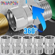 [H&L]1/2/4Pcs Stainless Steel Angle Valve Connector 1/4" | 360° Rotatable Pipe Extender Adapter|Corr