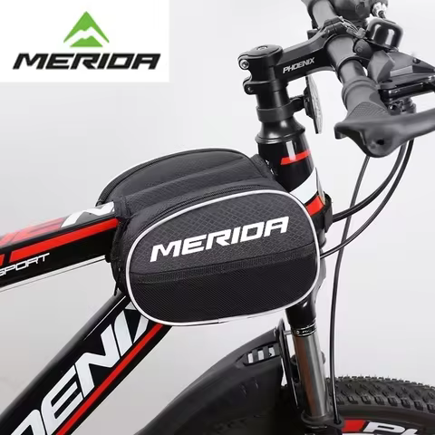 Merida Bike Bags Front Beam Bags Mountain Bike Tube Bags Saddle Bags Waterproof Cell Phone Bags Cycl